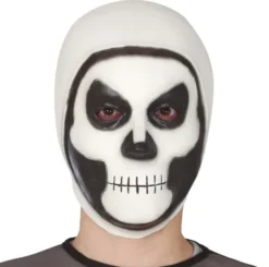 Skelet maske i latex