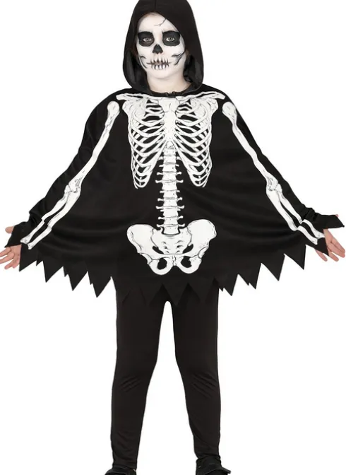 Skelet Poncho - Barn