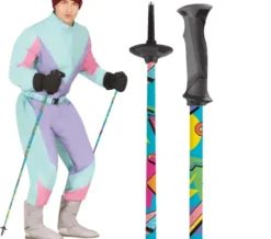 Ski stave popart