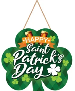 Skt. Patricks day skilt