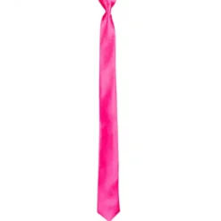 Slips i satin neon Pink