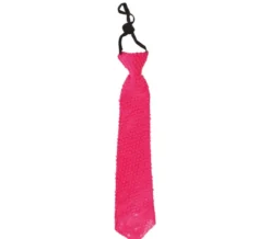 Slips med pailletter i neon pink
