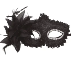 Sort blonde maske