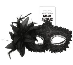 Sort blonde maske