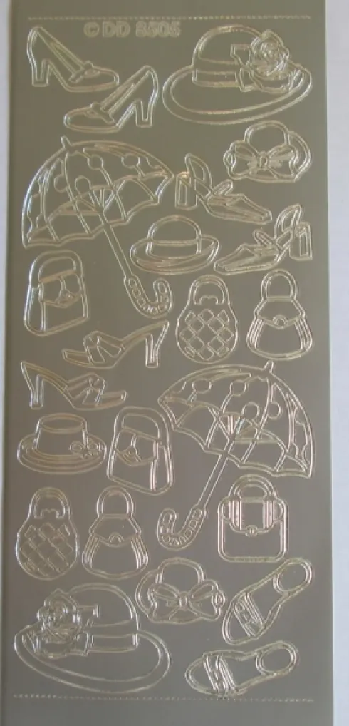 Stickers med dameting
