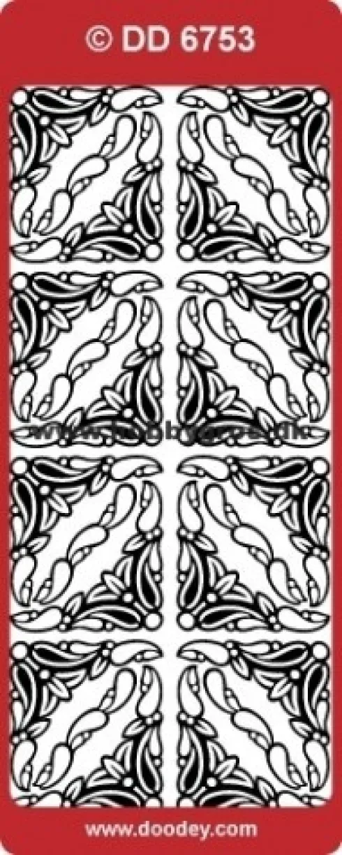 Stickers med hjørner