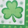 St.Patricks dag servietter med trekløver