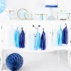 Tassel guirlande BLÅ mix