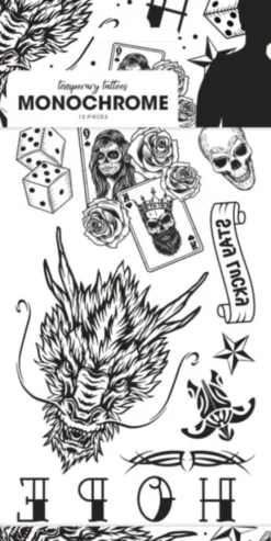 Tattoo Monokrom HOPE