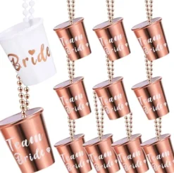 Team Bride shotglas i rosegold