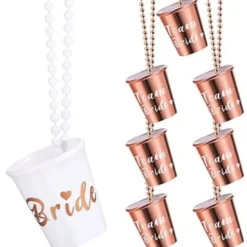 Team Bride shotglas i rosegold