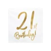 21 th Birthday servietter