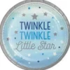 Twinkle little star Paptallerkener