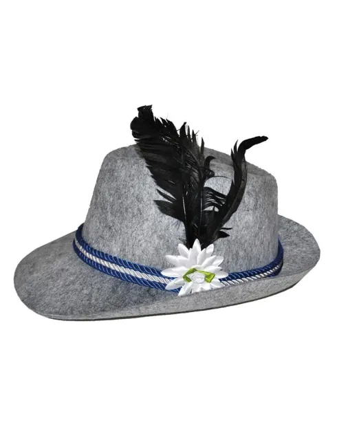 Tyrolerhat GRÅ Bavarian - Deluxe
