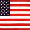 USA Papirflag på pind, A4