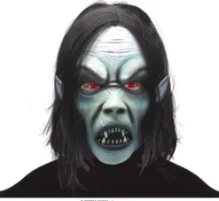 Vampyr maske med hår