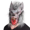 Varulv maske i grå latex