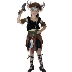 Viking kostume pige