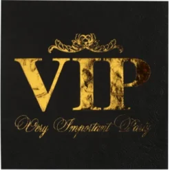 VIP krone servietter