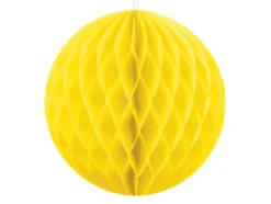 Vævbold ø 10 cm Gul