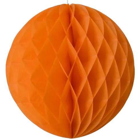 Vævbold ø 30 cm Orange