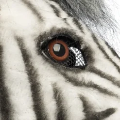 Zebra Plys Halvmaske