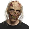 Zombie maske med hår